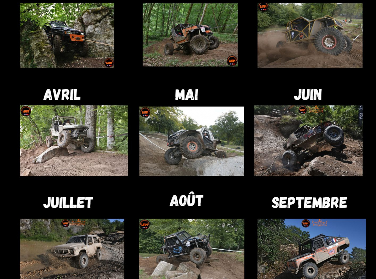 Calendrier Wilks 2023
